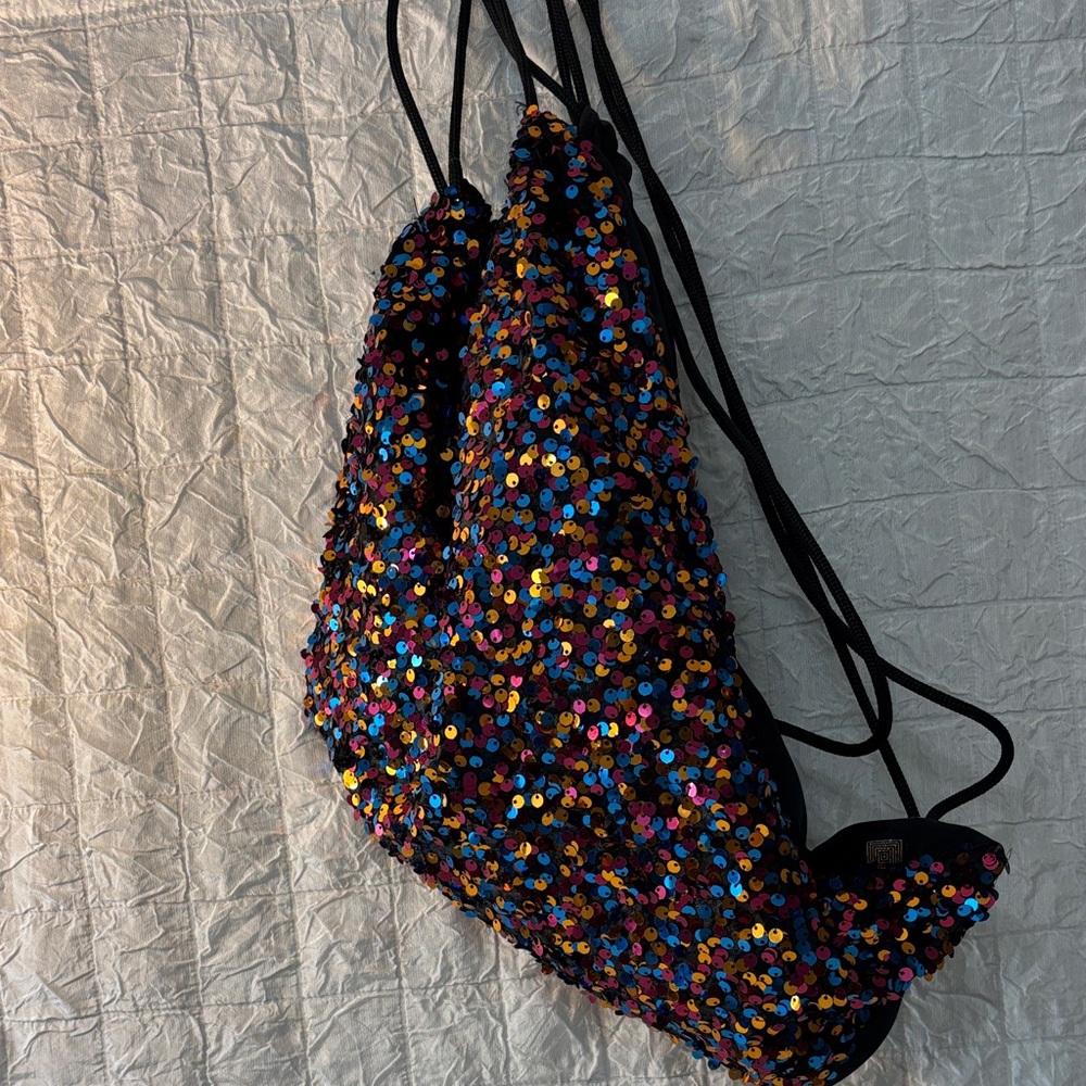 Sequin Multicolor Women's Bag